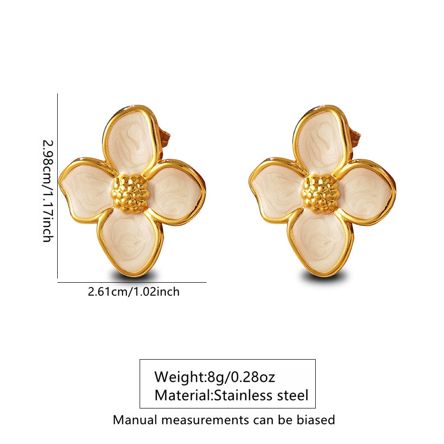 Cadena Serpiente Flor — NAXE Bañada en Oro 18K