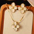 Cadena Serpiente Flor — NAXE Bañada en Oro 18K