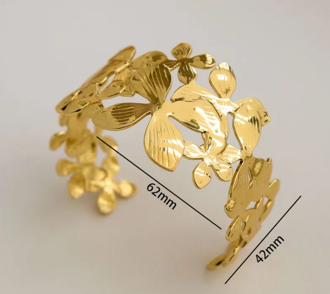 Brazalete NAXE Clásico — Oro 18K PVD